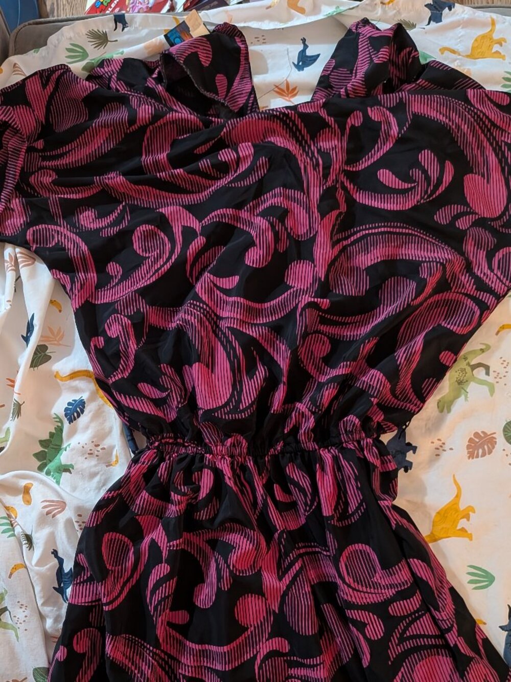 Vintage 1980s Starlo Fashions Dress
